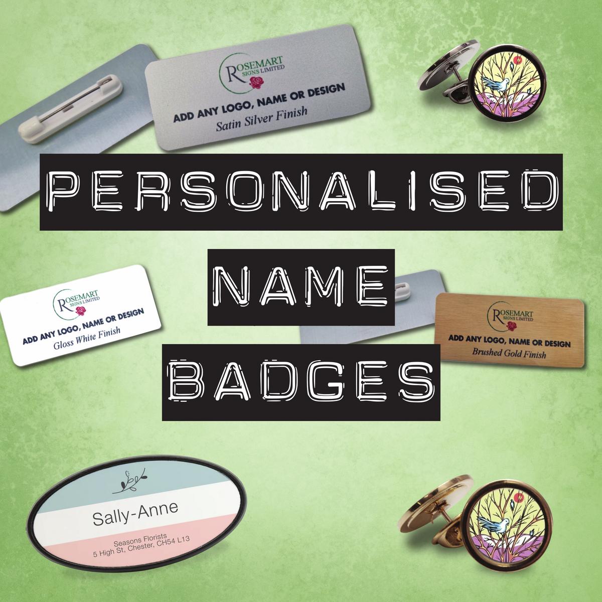 Personalised Name Badges Rosemart Signs Limited personalised-name-badges-rosemart-signs-limited