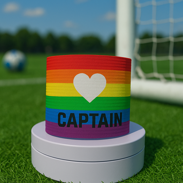 Custom Captain Armband – Personalised Football Armbands with Velcro | Add Logo, Team Name & Full Colour Print
