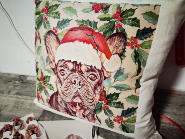 Personalised Printed photo or text printed soft cushions