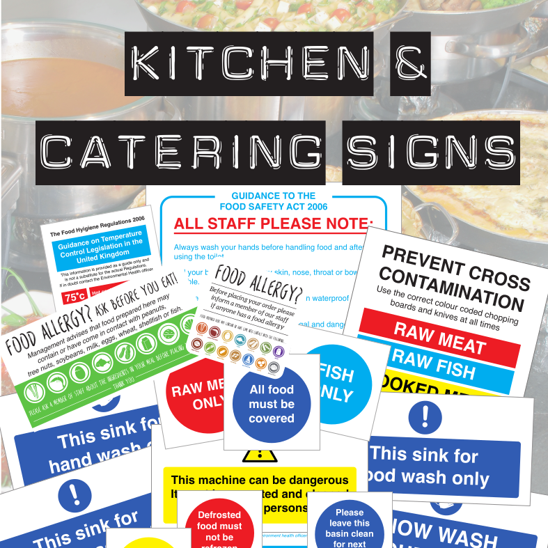 Kitchen and Catering Signs