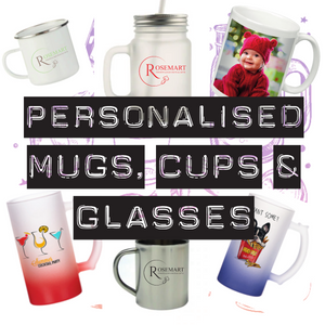 Personalised Mugs, Cup and Glasses