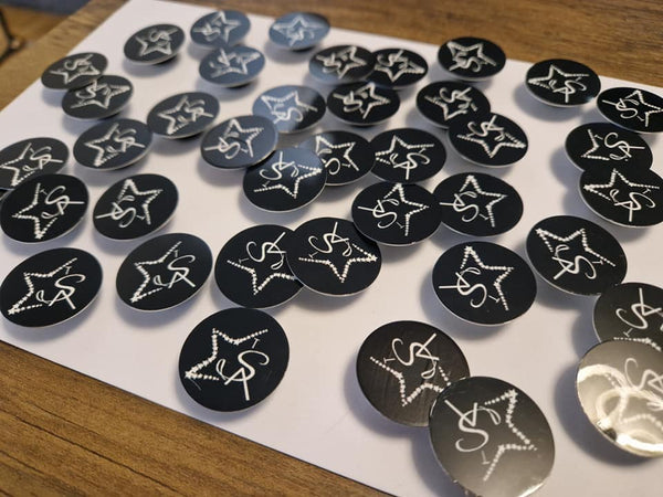 Personalised Shoe Charms for Clog Style Shoes | Custom Photo, Logo or Text | UK Made