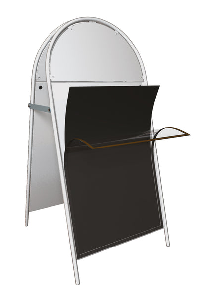 A2 Booster Pavement Poster Sign – Black or White