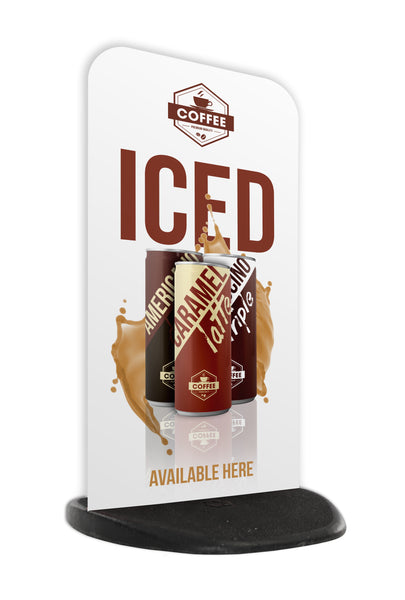 Ecoflex 2 Pavement Sign – Personalised Outdoor Advertising Board