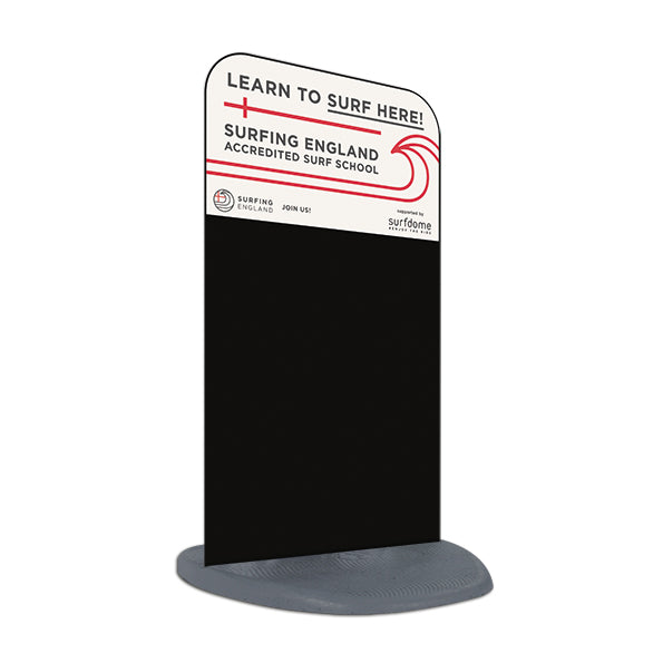 Ecoflex 2 Chalkboard Pavement Sign – Reusable Outdoor Advertising Board