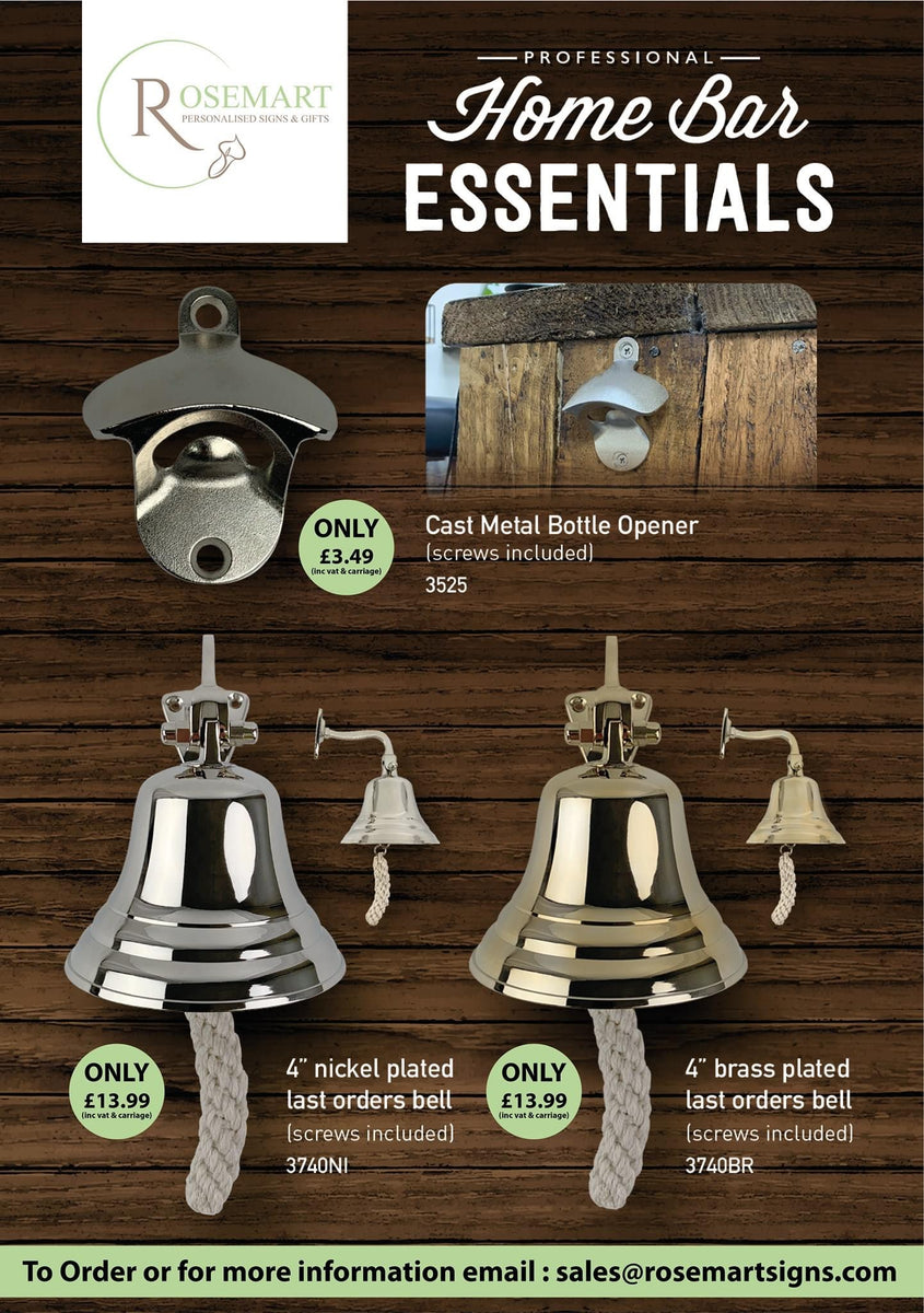 Brass last orders bell – Rosemart signs Limited