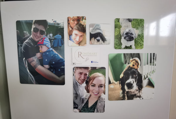 Rosemart signs photo magnets