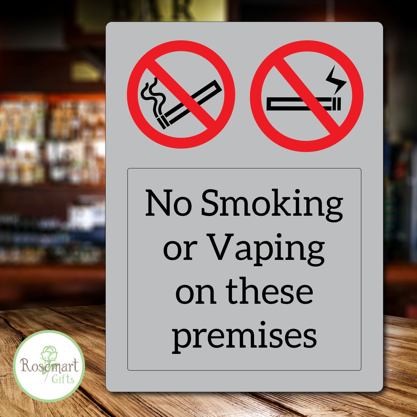 no smoking or vaping sign