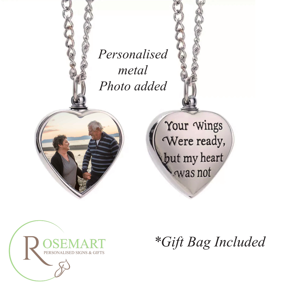 For Ashes Sterling Silver Personalized Urn Necklace Personalized