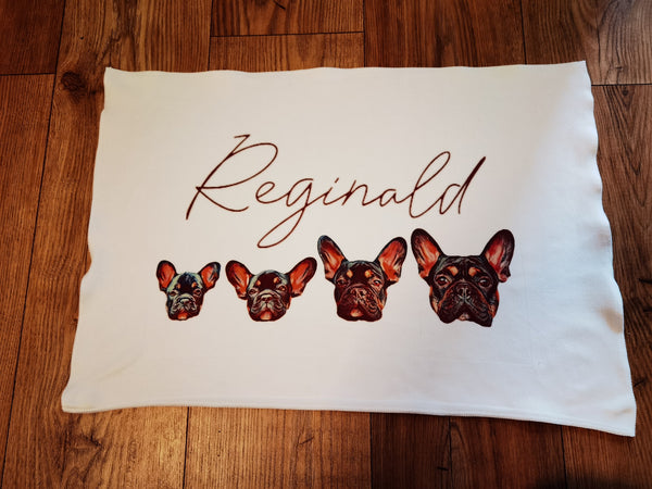 Personalised Photo text Printed Microfibre Tea Towel / gym towel Cloth