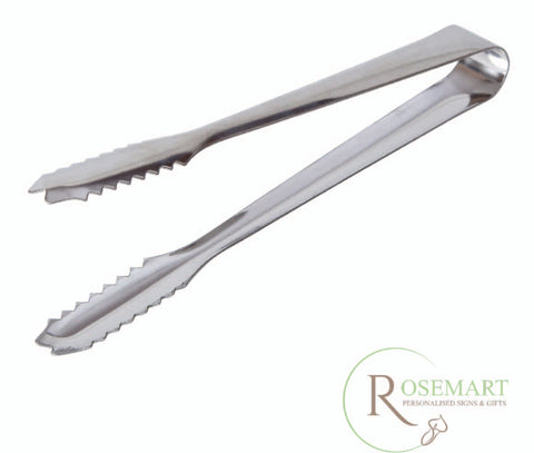 7″ Ice Tongs Stainless Steel