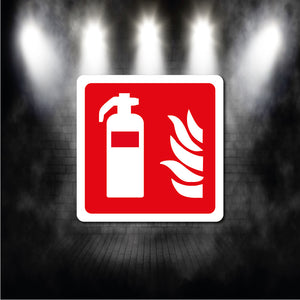 Fire extinguisher symbol Metal Sign plaque