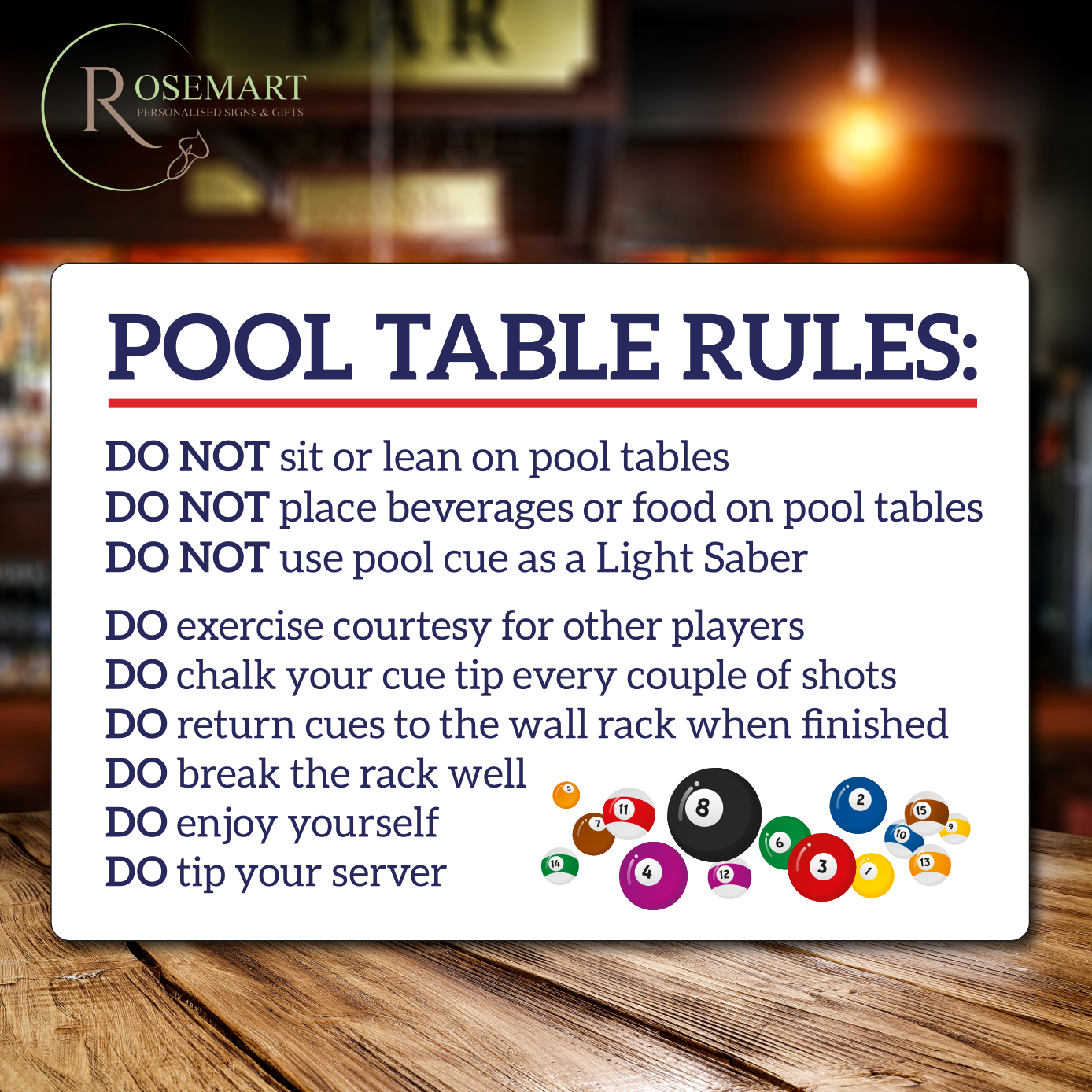 Billiards rules hot sale
